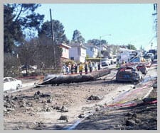 natural gas explosion